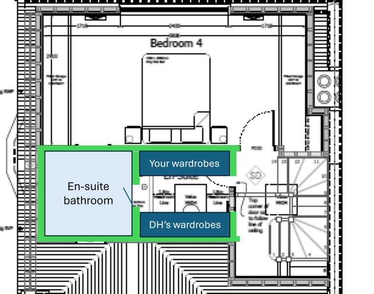 Help with master ensuite loft room layout!