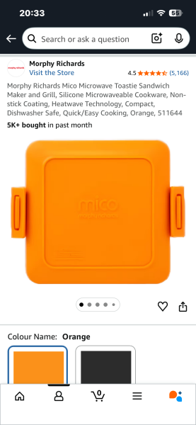 Microwave Toastie Maker