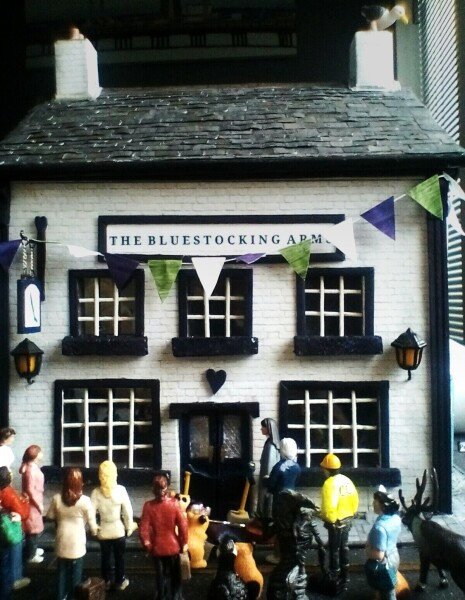 The Bluestocking - your local women's pub, warm, friendly, and not at all unusual in any way.