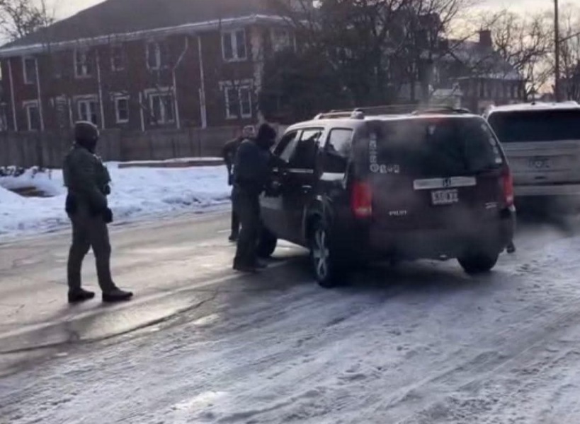 Ice agent shoots woman in the face (pt 2)