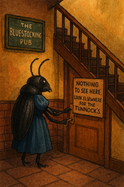 The Bluestocking Women’s Pub: definitely full of ludicrous halfwits who refuse to get a grip (with unionised gerbils)