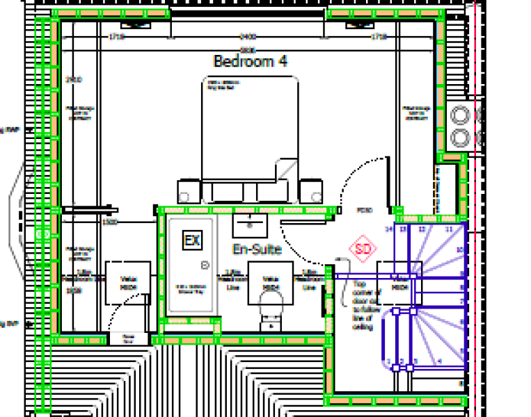 Help with master ensuite loft room layout!