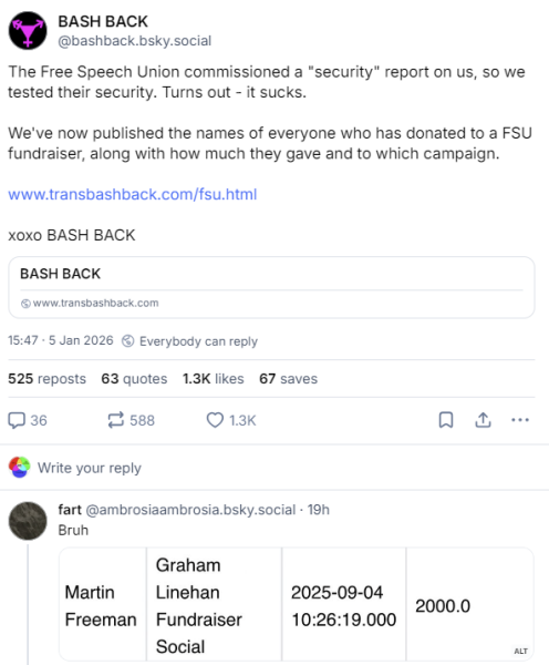 Mail carry out investigation into Trans terror group Bash Back