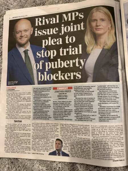 Cancel the clinical trial into puberty blockers & safeguard vulnerable children
