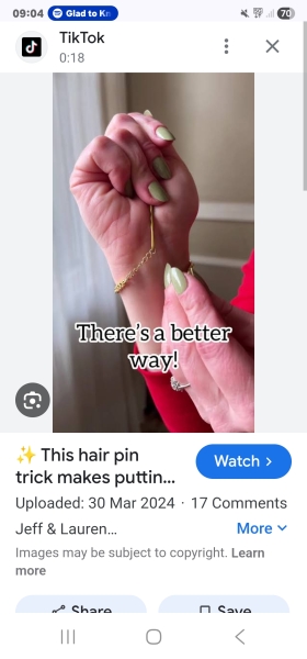 Bracelet Fastening Frustration