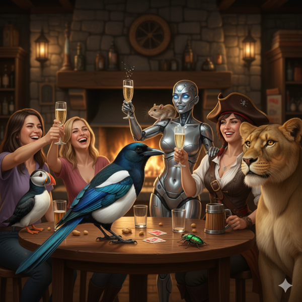 The Bluestocking Women’s Pub: definitely full of ludicrous halfwits who refuse to get a grip (with unionised gerbils)