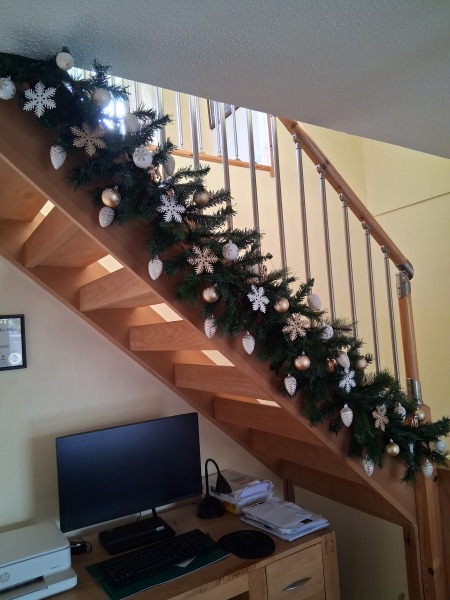 To think my house looks empty and boring now that the decs are down and I have a sudden urge to buy a lot of house stuff?