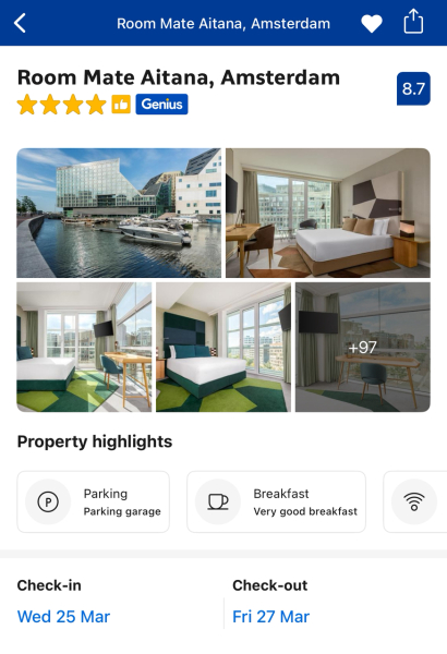 Where to stay in Amsterdam