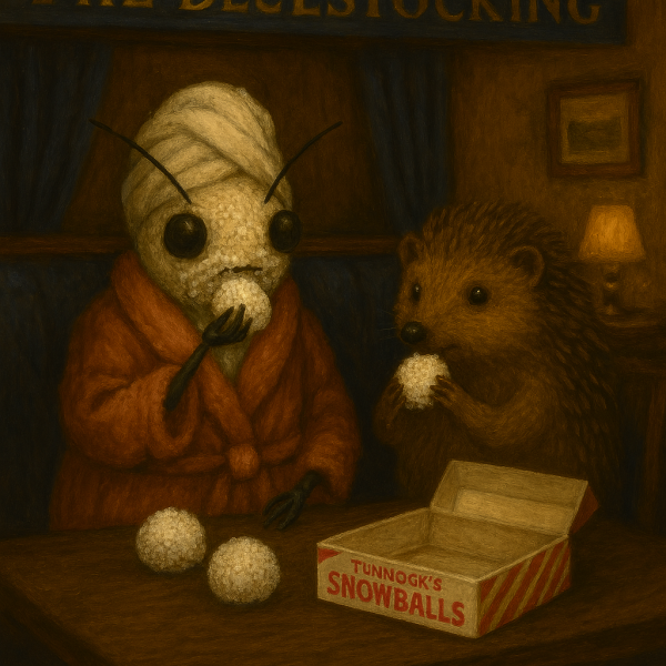 The Bluestocking, where the cheese is plentiful and the Champagne is on Boiledbeetle