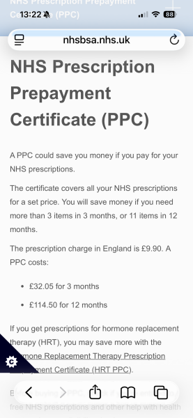 What happens if you can't afford your medication?