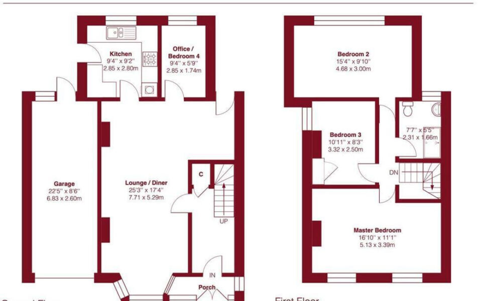 How would you add a 4th bedroom and utility room?