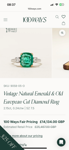 Why do people want big, huge diamond rings?