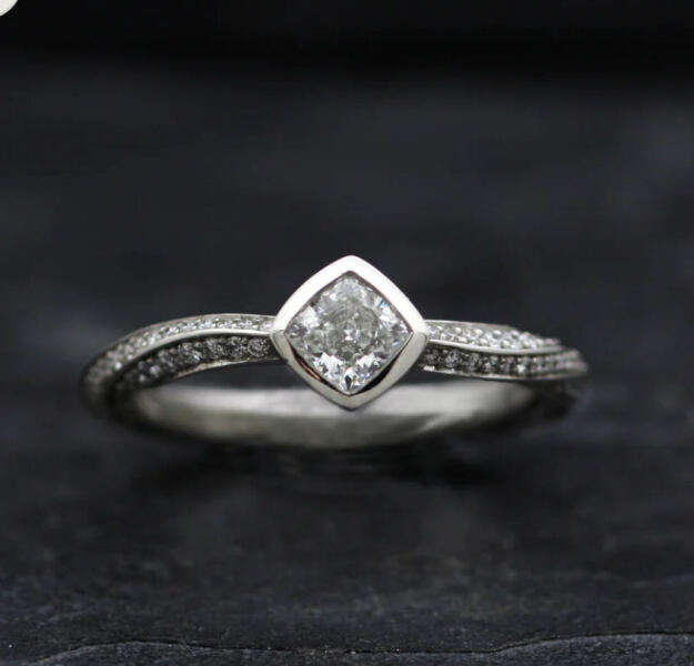 Diamond ring for big birthday