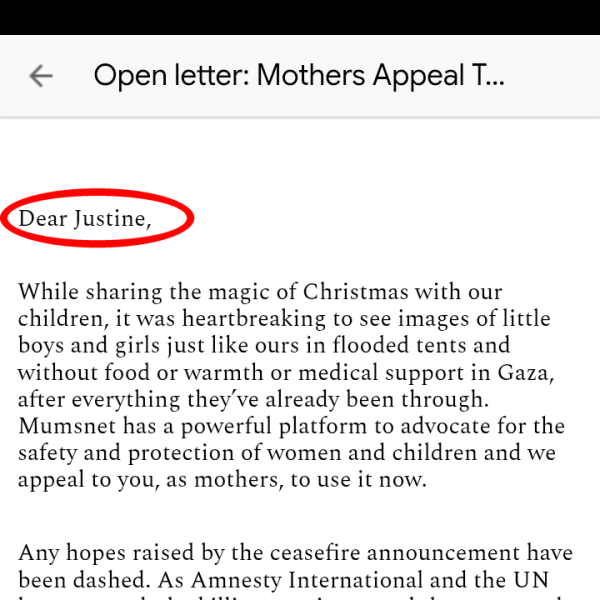 In wanting Mumsnet to help Judi Dench and Joanna Lumley