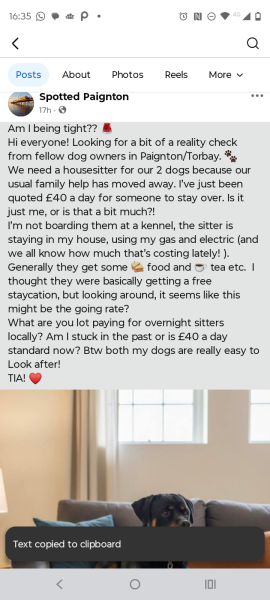Mumsnet threads being used on 'spotted' Facebook pages?