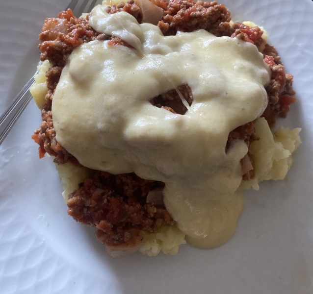 Made the lasagna without the lasagna