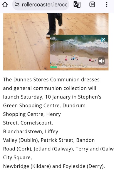 Dunnes stores communion dresses
