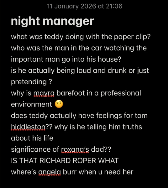 The Night Manager Series 2 BBC