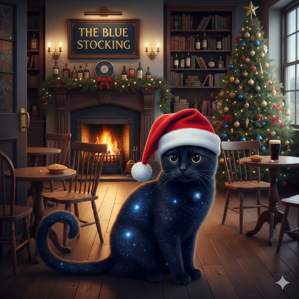 The Bluestocking - your local women's pub, warm, friendly, and not at all unusual in any way.