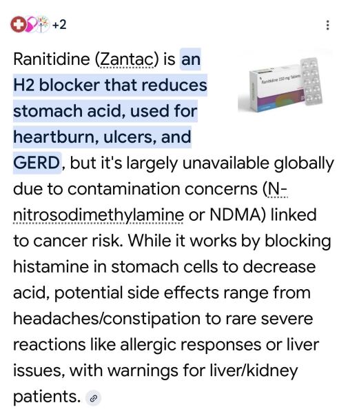 Lansoprazole experiences
