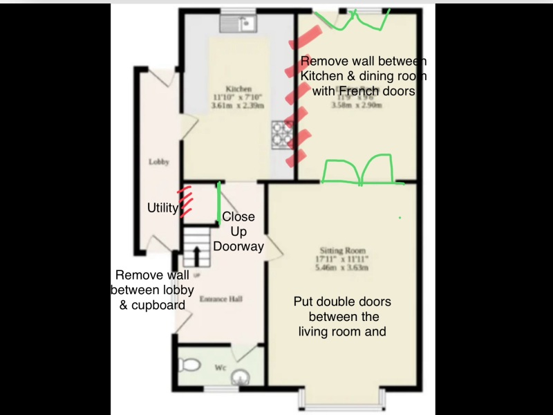 How to reconfigure this layout?