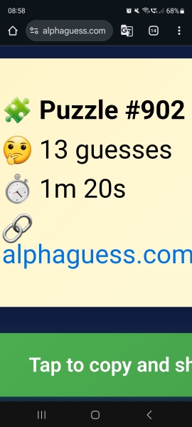 Alphaguess #10, Hang Five #4 and Pips!