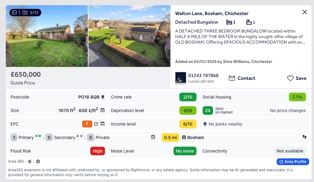 Chichester - Birdham or Bosham