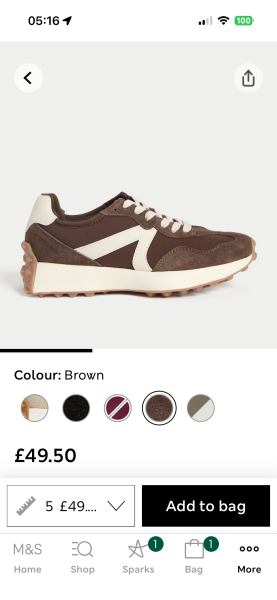 Smartish trainers for 40 something year old
