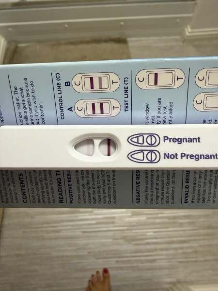 12dpo is there a line