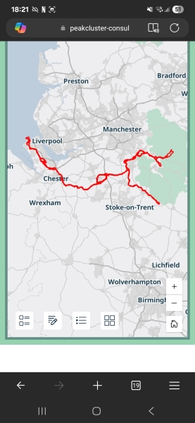 To oppose Peak Cluster 200km C02 Pipeline from the Peaks to the Irish Sea