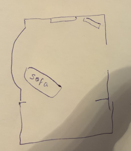 Which formation (of furniture) is best? PICS included.