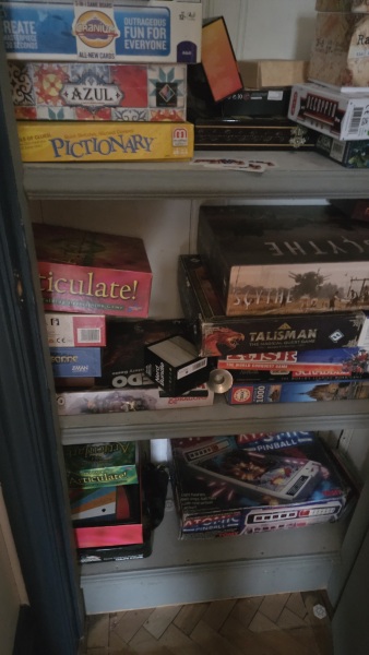 To say that it is normal for families to play board games