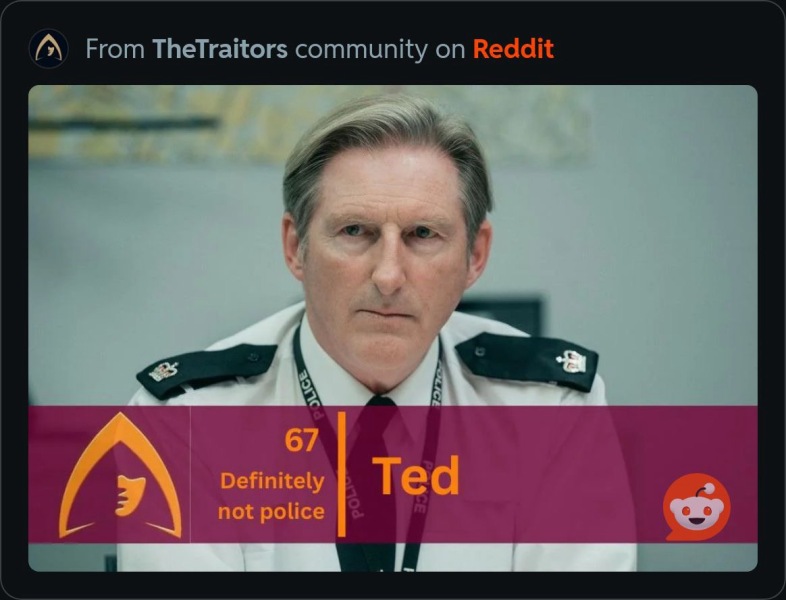 (Red) Cloak & Dagger: We’re All Being Played | Traitors 2026 - Thread 2