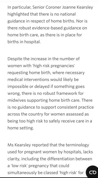 Low intervention - homebirth