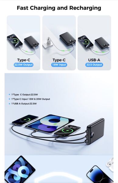 To ask for help charging a power bank? So confused.