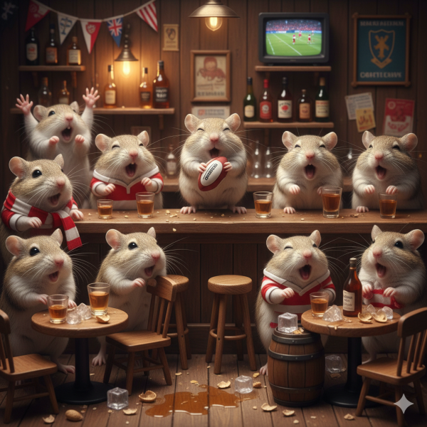 The Bluestocking - your local women's pub, warm, friendly, and not at all unusual in any way.