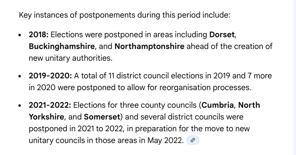 To ask when Reform supporters will