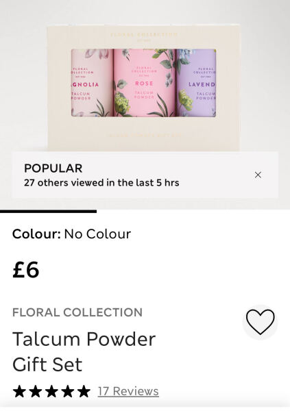 If you like talc or body powder where are you getting it from?