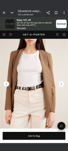 Large eyelet belt