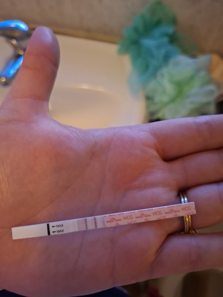 12dpo - faint positive. Zero chill!