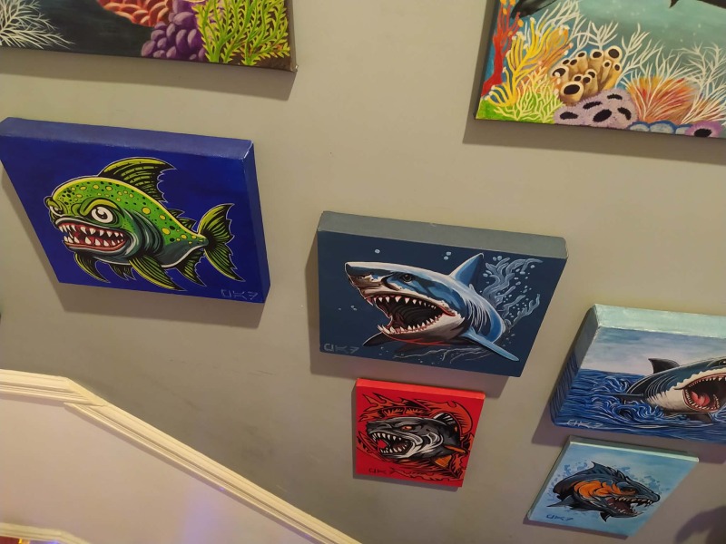 Have you got any ART on the walls?