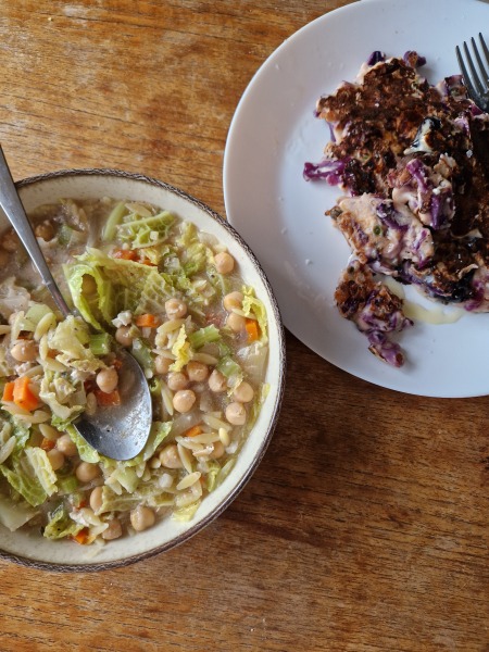 Meal planning, sharing recipes and ideas to make the weekly budget go further.