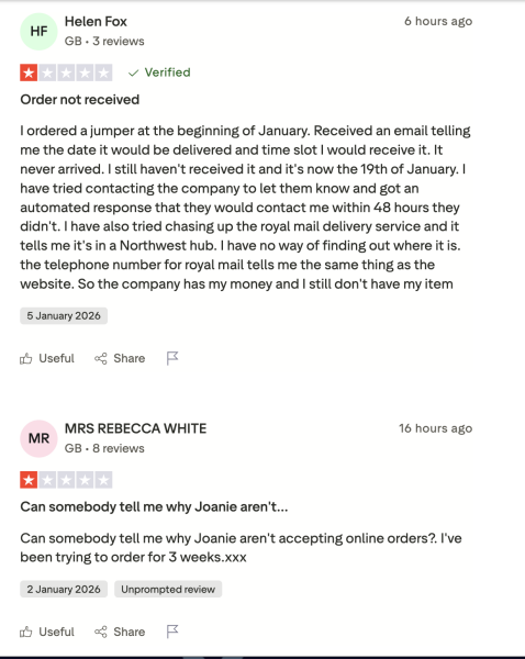 Is Joanie clothing shutting down?
