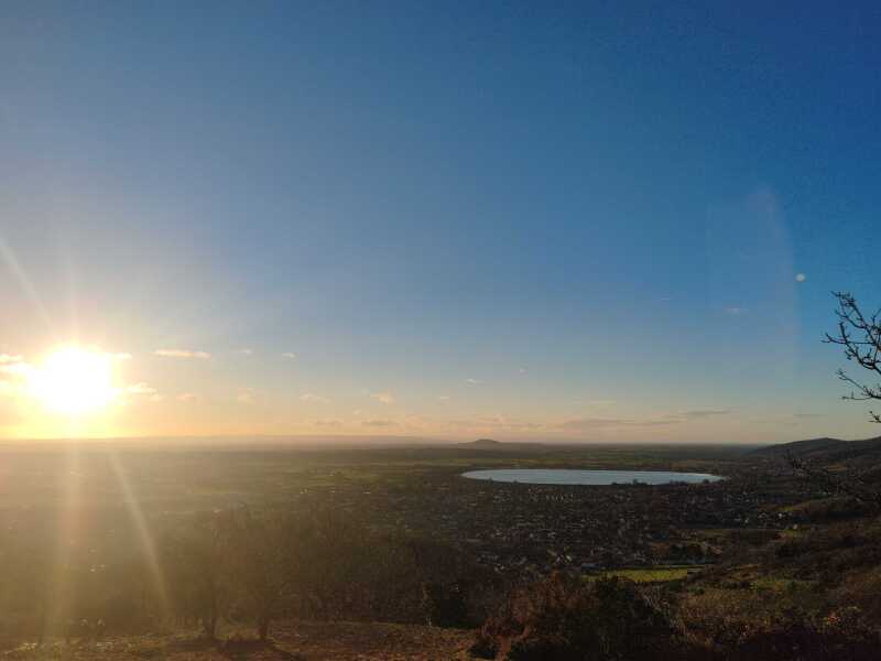 To ask you to show me your beautiful parts of the country