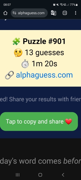 Alphaguess #10, Hang Five #4 and Pips!