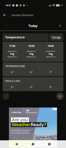 Met Office App