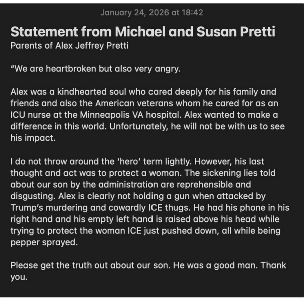 Another person murdered by ICE