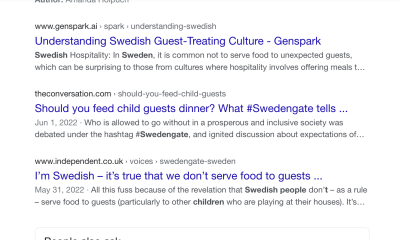 Not feeding a child who is at your house for a play date …