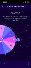 Has anyone ever won anything on Octopus Spin the Wheel?