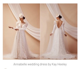 Wedding dress for obese, short mid-50s